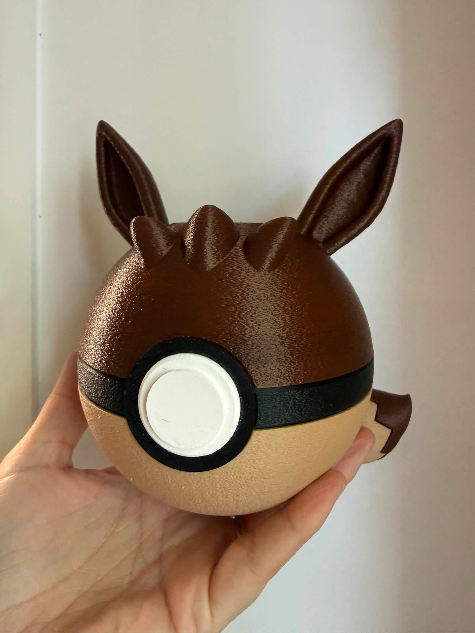 3D Printed Piggy Bank: PokeBank Series - Eevee