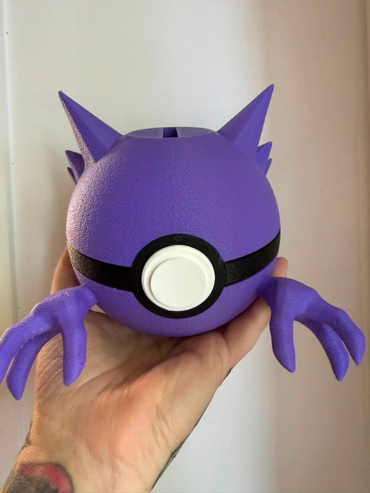 3D Printed Piggy Bank: PokeBank Series - Haunter