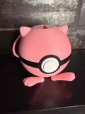 3D Printed Piggy Bank: PokeBank Series - Mew